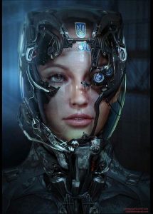 cyborg face